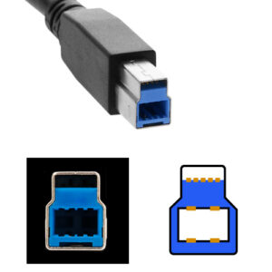 USB Type-B コネクタ