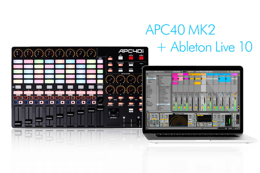 AKAI『APC40 MK2』を『Ableton Live』で使う。 MIDI接続設定と 