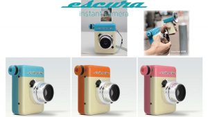 60年代ビンテージ風インスタントカメラ『Escura instant 60s』は完全手動で電源不要！
