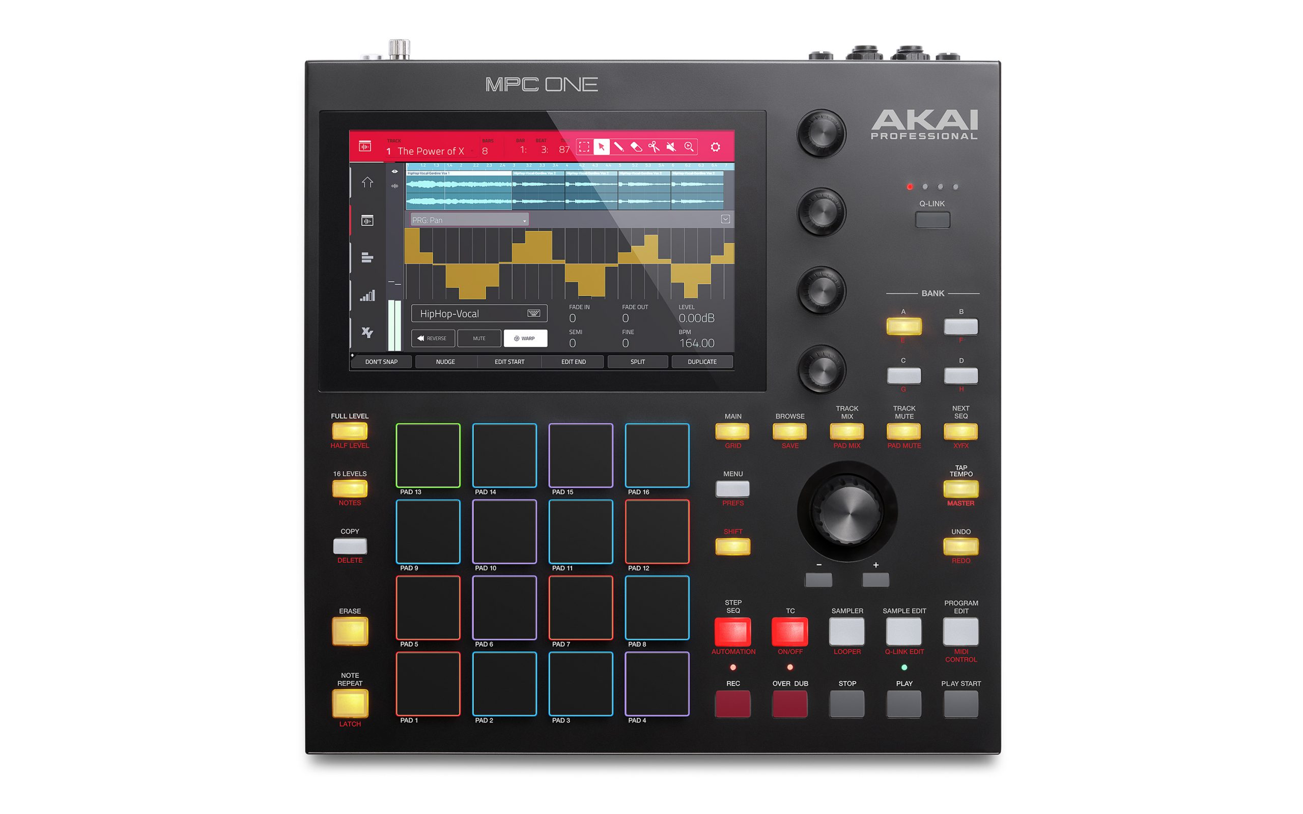 Akai Professional『MPC One』2020年2月27日発売 シーケンサー内蔵の