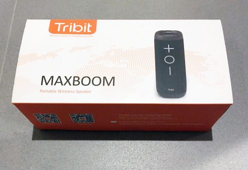 Tribit MAXBOOM パッケージ