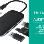 AUKEY 100W PD充電対応 8-in-1 USB C ハブ『CB-C71』が新発売