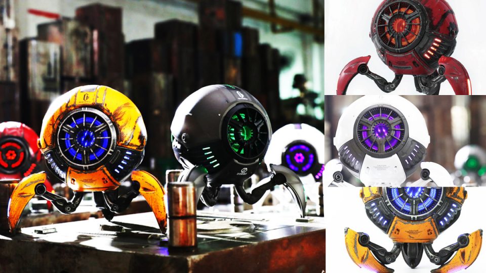 SF ロボット型球体スピーカー Gravastar(グラバスター)』 クラウドファンディングにて日本発売決定！