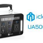 iClever 屋外で家電品を使える純正弦波AC出力 ポータブル電源『UA500-01』を発売