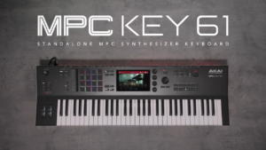 AKAI『MPC Key 61』発売 スタンドアロン動作も可能な61鍵シンセサイザーキーボード発売