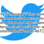 Twitter 3月7日午前1時半ごろから大規模模障害発生 Web表示などでエラーメッセージが表示される
