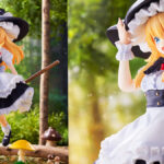 TENITOL 東方『霧雨魔理沙』フィギュア完全受注生産！ 8/3予約締切 フィギュア単体7,700円、特製背景パネル付き8,250円