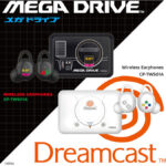 SEGA『メガドライブ』、『ドリームキャスト』コラボデザインワイヤレスイヤホンと関連商品が12月22日より限定発売 起動音やシステム音を搭載