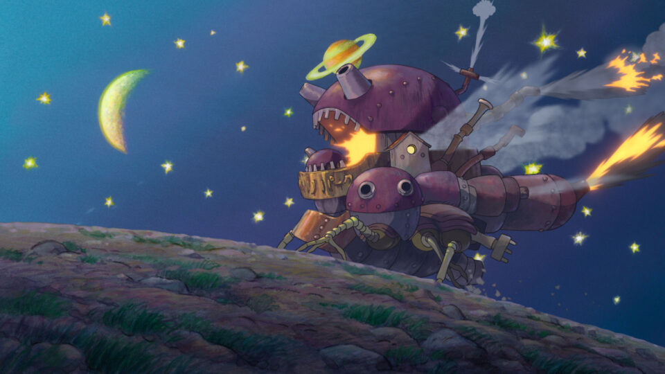 新CM『ジブリパーク ゆっくりきて下さい。動く城編』場面写真 Ⓒ 2024 Hayao Miyazaki, Studio Ghibli