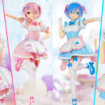 TENITOL リゼロ『夢かわメイド レム/ラム』フィギュア 各6,050円/表情変更パーツ付き2体セット12,100円 受注生産3月28日締切