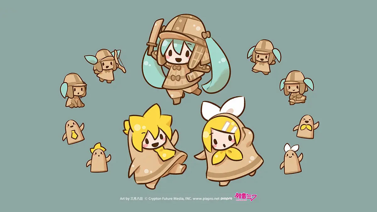 東京国立博物館×初音ミク、鏡音リン・レン コラボアイテム発売 2025年3