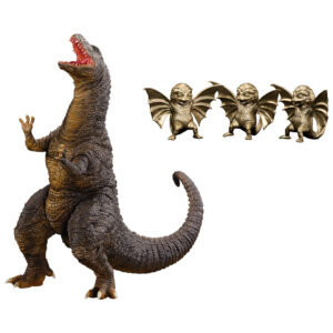 C賞 ゴジラザウルス フィギュア ミニドラットフィギュア付き