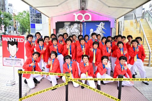 SHIBUYA109渋⾕店 店頭イベントスペースに集合したニセルパン達