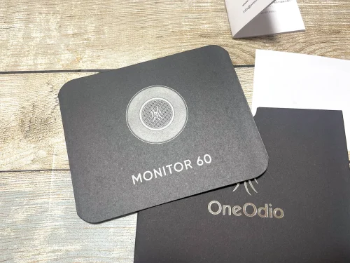 OneＯdio Monitor60 同梱の書類