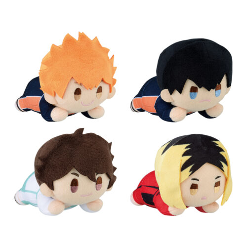 一番くじ『ハイキュー!! ～10th anniversary！～』D賞 ちょこのっころんぬいぐるみ
日向・影山・及川・孤爪をラインナップ！