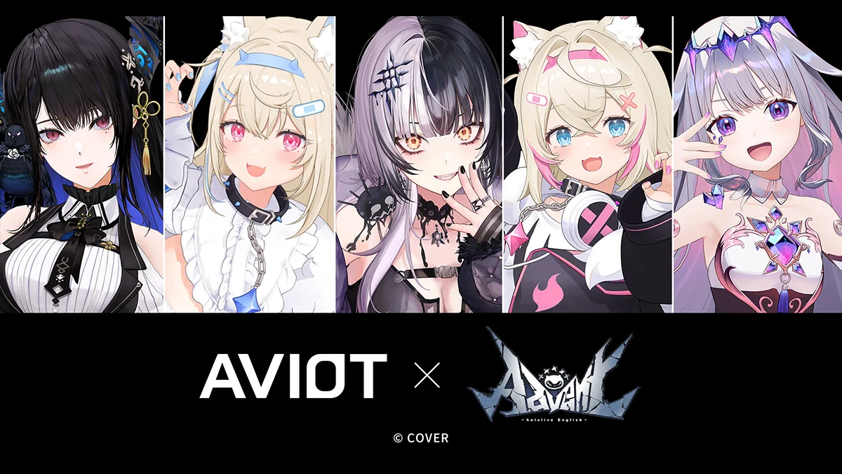 AVIOT×『ホロライブEN -Advent-』コラボイヤホン予約開始！ 370種の新