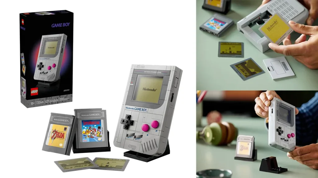 LEGOに『ゲームボーイ（Game Boy）』が1:1スケールで登場！ 7月25日予約受付開始 10月1日一般発売 9,280円