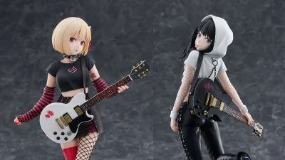 スピリテイル『リコリコ 錦木千束/井ノ上たきな～バンドver.』フィギュア 特典付セット/単品 完全受注生産 予約9月16日迄 記事サムネイル