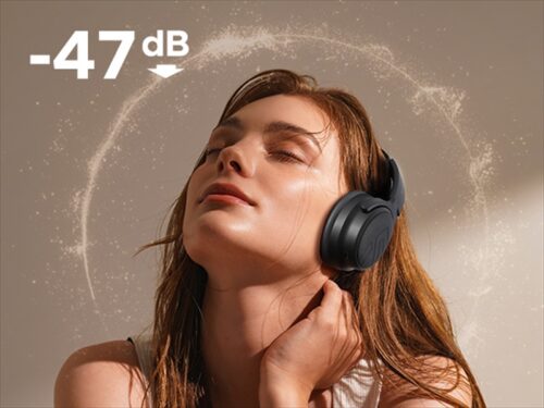 ノイズキャンセル機能 イメージ画像 -47dB