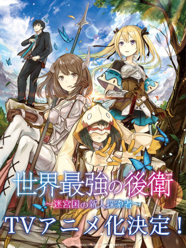 世界最強の後衛 ～迷宮国の新人探索者～ キービジュアル