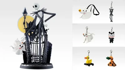一番くじ『ナイトメアー・ビフォア・クリスマス』 ジャックのフィギュア、ゼロのポシェットなどが登場！ 10月31日13時からオンライン限定販売 記事サムネイル