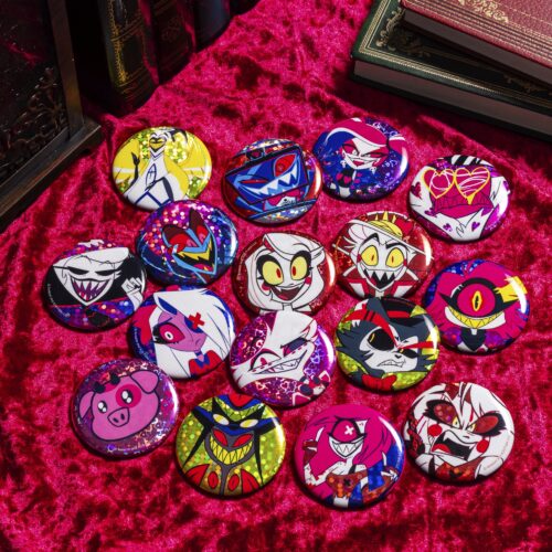 トレーディングホログラム缶バッジinカプセル （全16種）