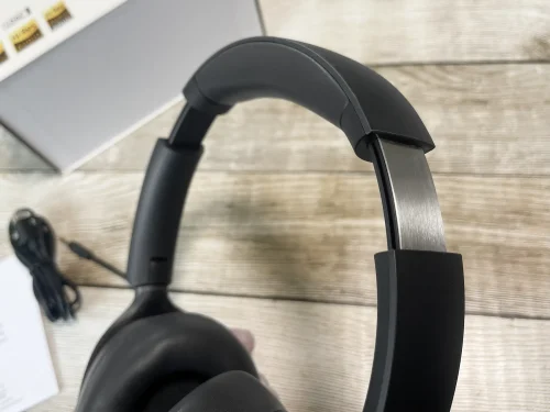 ある程度長さが調整できるヘッドバンド