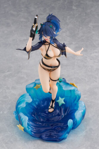 水しぶきの台座