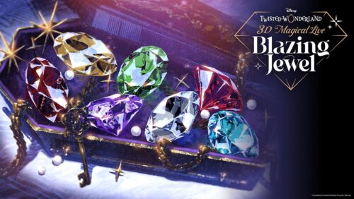 Disney Twisted-Wonderland 3D Magical Live -Blazing Jewel- (3DCGライブ) キービジュアル