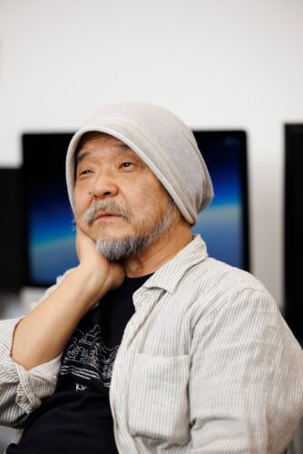 押井守 撮影：広瀬達郎（新潮社写真部）
