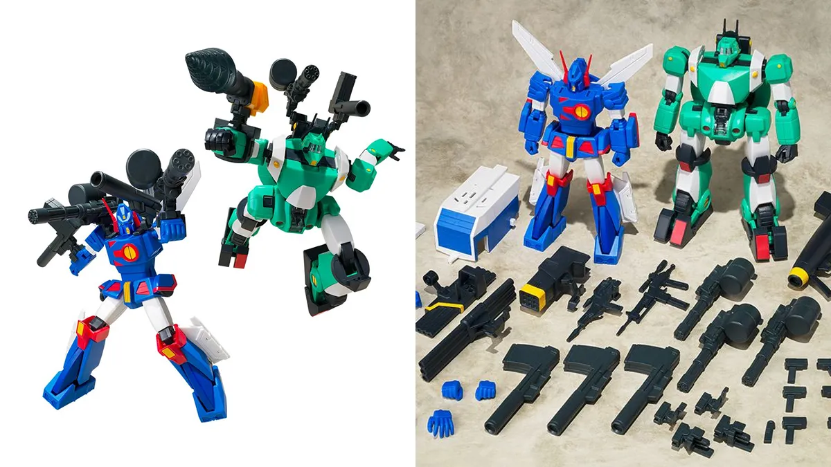 戦闘メカ ザブングル』分離・変形可能なプラキットがSMPシリーズで登場