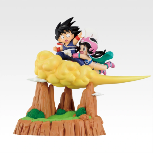 一番くじ 『ドラゴンボール Fantastic Adventure 2』ラストワン賞 孫悟空＆チチ 小物入れフィギュア画像2