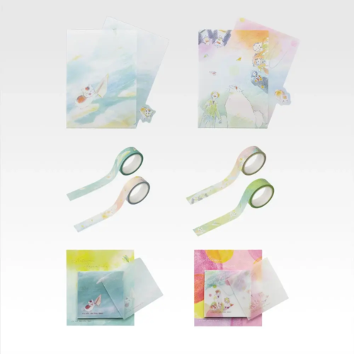 一番くじ『夏目友人帳 あとりえほん〜紙飛行機に乗せて〜』 G賞 ステーショナリー