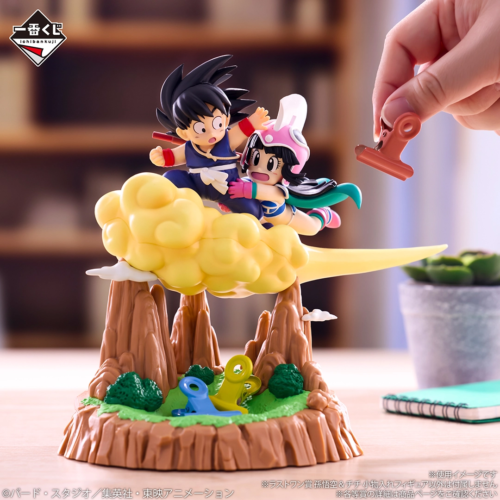 一番くじ 『ドラゴンボール Fantastic Adventure 2』 ラストワン賞 孫悟空＆チチ 小物入れフィギュア