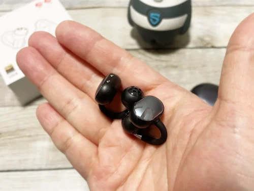 SOUNDPEATS (サウンドピーツ) Clip1 イヤホン本体はニッケルチタン形状合金