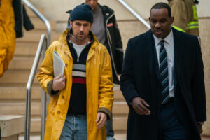 Ryan Gosling stars as Ryland Grace and Lionel Boyce as Carl in PROJECT HAIL MARY, from Amazon MGM Studios.
Photo credit: Jonathan Olley