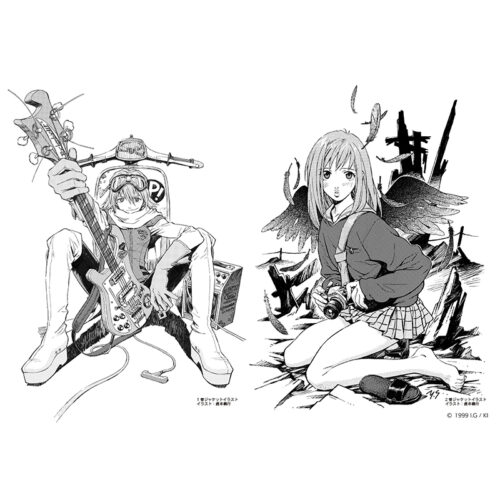 『フリクリ原画集』復刻版 収録内容3
