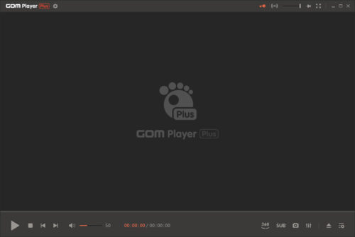 インターフェイスも洗練され、広告も無い『GOM Player Plus』